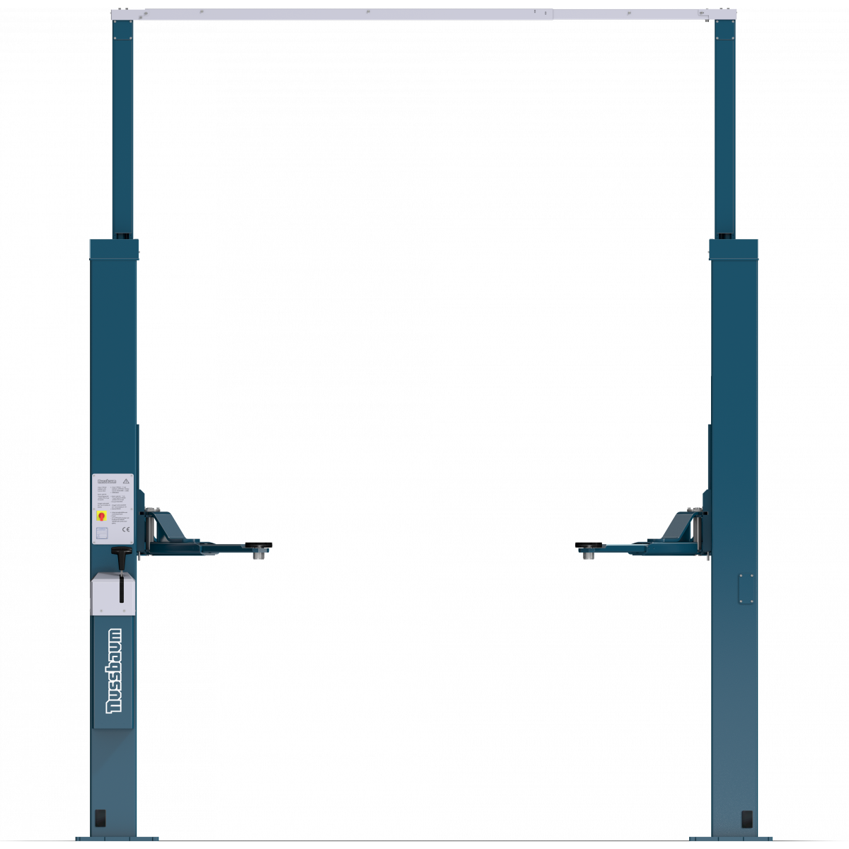 2 post lift Power Lift HL 2 35 NT SC f RAL5001 blue