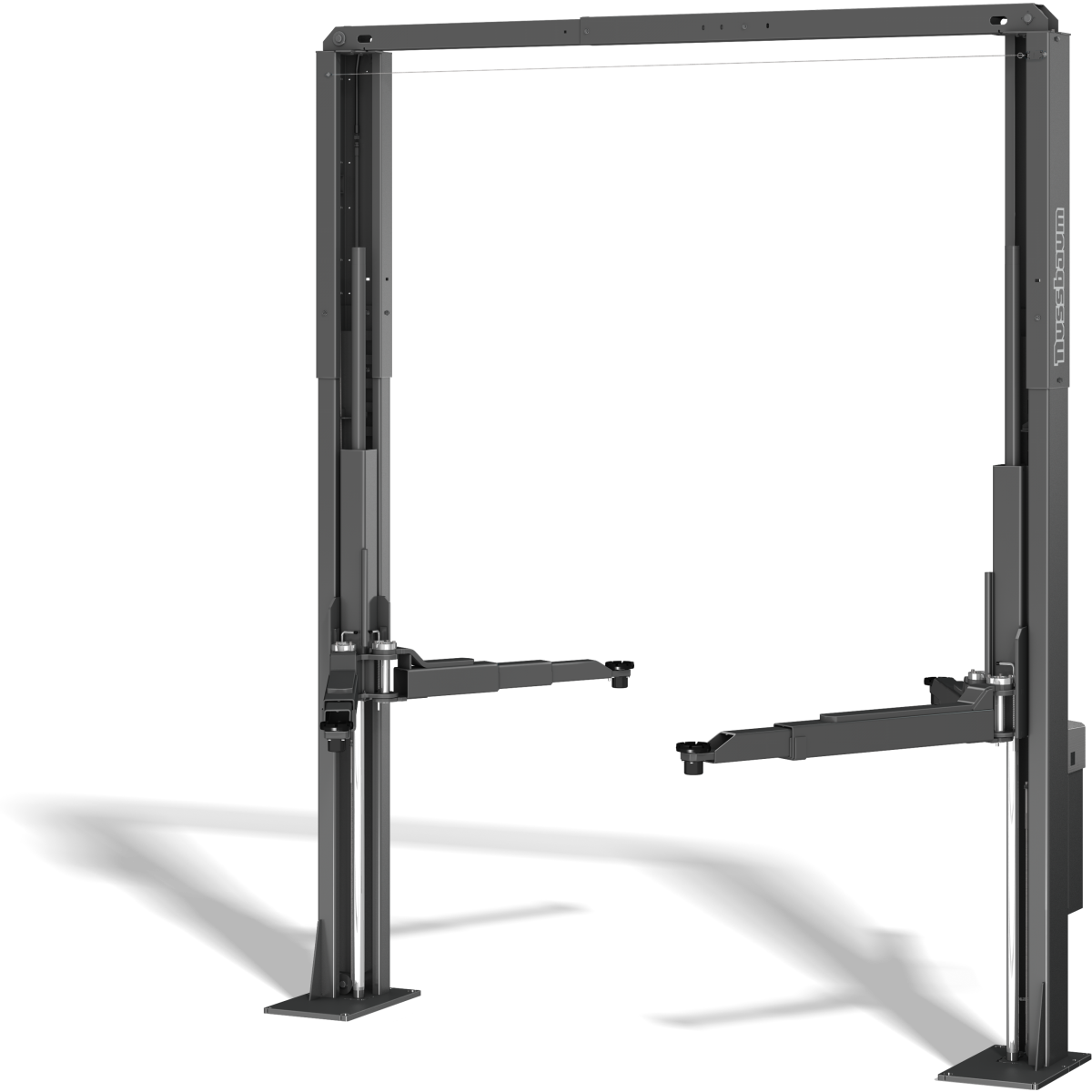 2 post lift SLH 2 46 Premium UNI p2 RAL7016 grey