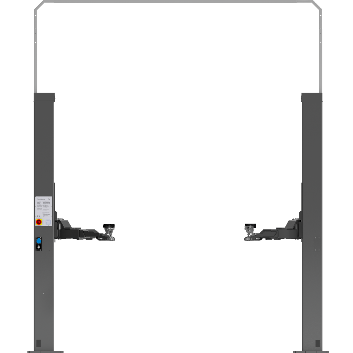 2 post lift Smart Lift 2 40 SL MM f RAL7016 grey